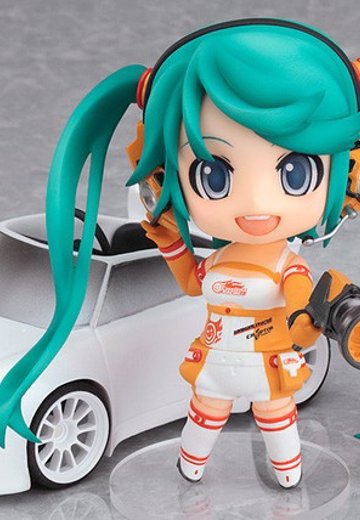 粘土人 #109a 良笑赛车 VOCALOID 初音未来 Racing 2010