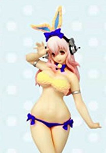 超级索尼子 概念手办 复活节兔女郎 黄&蓝 | Hpoi手办维基