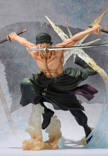 手办ーツZERO 海贼王 罗罗亚・索隆 Battle Ver.炼狱鬼斩り