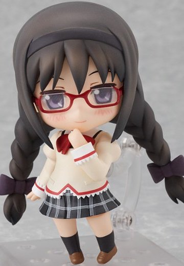 粘土人 #208 魔法少女小圆 晓美焰 学校统一版