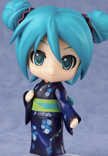 粘土人 #261 VOCALOID 初音未来 浴衣版 | Hpoi手办维基