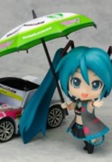 粘土人 #75 GOOD SMILE Racing&VOCALOID 初音未来 White Ver. Racing Queen | Hpoi手办维基