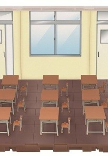 教室6个分のステージSET