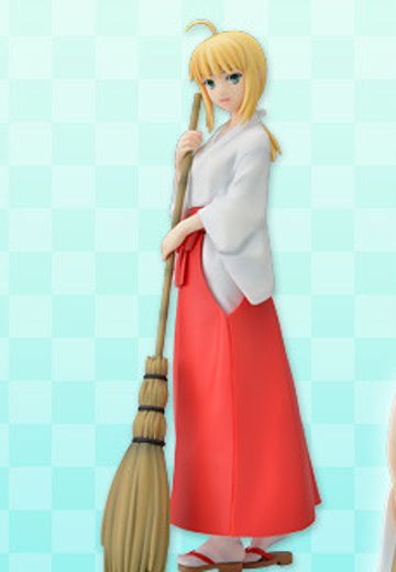 PM 手办 Fate/Hollow Ataraxia SABER 巫女服Ver. | Hpoi手办维基