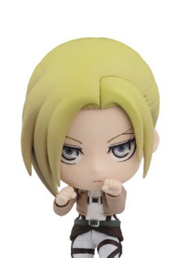 ちびきゅんｷｬﾗ 迷你Q『进击的巨人』～格闘术训练～ 进击的巨人 アニ・レオンハート 