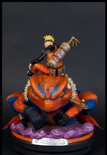 HQS NARUTO -火影忍者- 疾风伝 蛤蟆吉&うずまき火影忍者 Summon Of Gamakichi | Hpoi手办维基