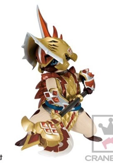 DXF 手办 怪物猎人 战斗猫 