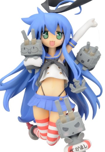 PM 手办 舰队Collection -舰娘-&幸运星 泉此方 岛风 cosplayver.