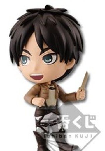 ちびきゅんｷｬﾗ 一番赏 进击的巨人～自由への进撃～ 进击的巨人 艾连・叶卡  | Hpoi手办维基