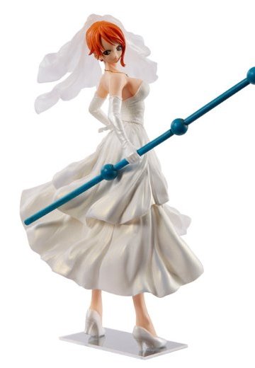 BANPRESTO手办斗兽场 SCultures 造形王顶上决戦IV Vol.2 海贼王 ナミ Wedding Version | Hpoi手办维基