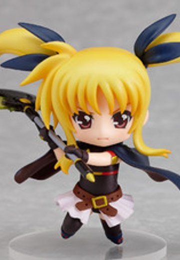 迷你黏土人 魔法少女奈叶MOVIE 1st 菲特 Barrier Jacket 