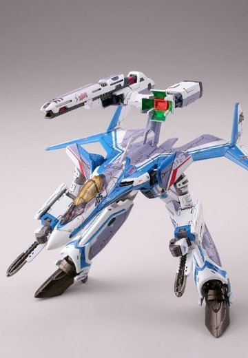超时空要塞モデラーズ×技MIX 超时空要塞Δ 技MCR12 1/144 VF-31J 齐格フリード ハヤテ机 2モードSET | Hpoi手办维基