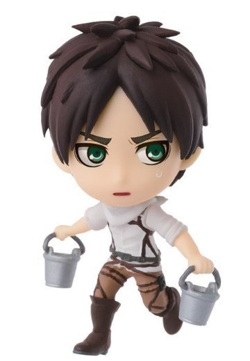 ちびきゅんｷｬﾗ 一番赏 进击的巨人～飞べ!调査兵団!!～ 进击的巨人 艾连・叶卡 Cleaning ver. 