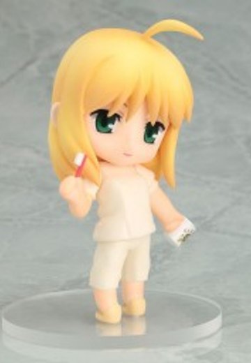 迷你黏土人 Fate/Stay Night SABER Pajama  | Hpoi手办维基