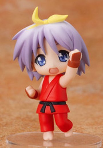 迷你黏土人 幸运星&街霸 IV 柊司 Lucky Star Street Fighter IV Cosplay  | Hpoi手办维基