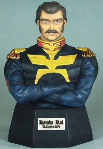 Gundam Bust Up Collection 高达 兰巴・拉尔 Bust  | Hpoi手办维基