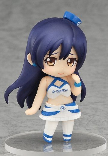 迷你黏土人 LoveLive! School idol project 园田海未 レースクイーンver.  | Hpoi手办维基