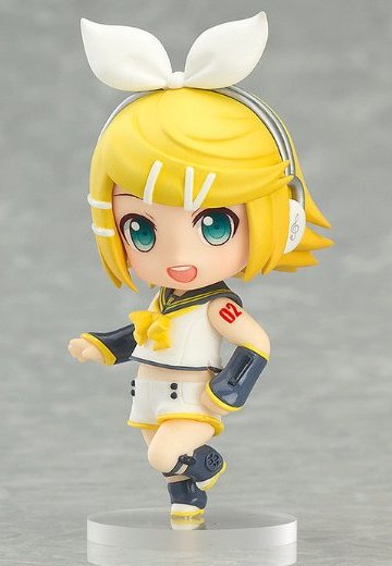 迷你黏土人 初音未来 りにゅーある VOCALOID 镜音リン V4X  | Hpoi手办维基