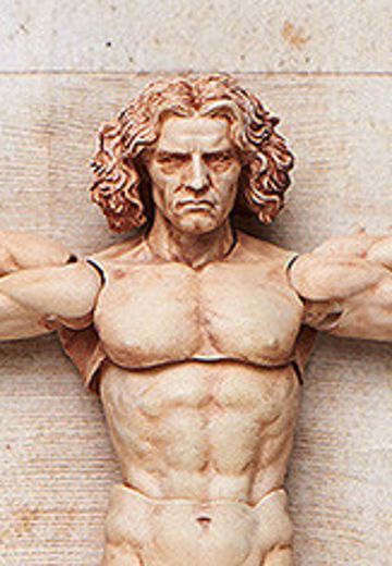 figma#SP-075 桌上美术馆 维特鲁威人体图