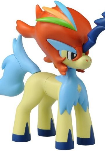 口袋妖怪软质手办 口袋妖怪ベストウイッシュ！ 凯鲁迪欧 かくごのすがた  | Hpoi手办维基