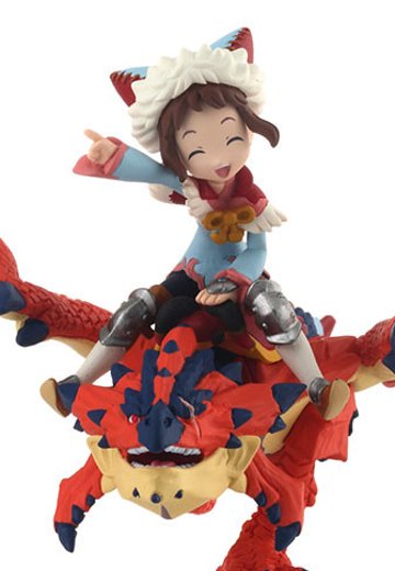 amiibo 怪物猎人物语 雄火龙&Rider 女孩子 | Hpoi手办维基