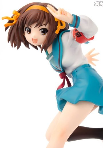 凉宫春日的忧郁 凉宫春日 School Uniform Ver. Limited  | Hpoi手办维基