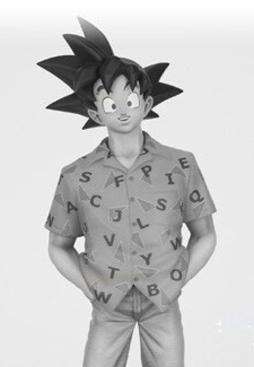 スカルチャーズ 龙珠Z 孙悟空  黑白 ver.  | Hpoi手办维基