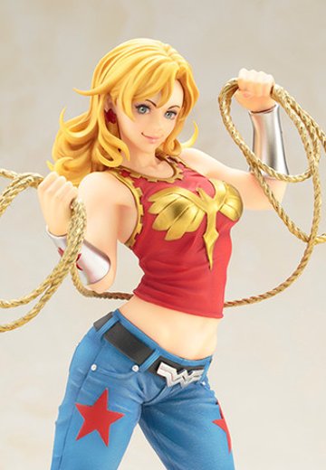 美少女雕像 The New Teen Titans 奇迹女孩 | Hpoi手办维基