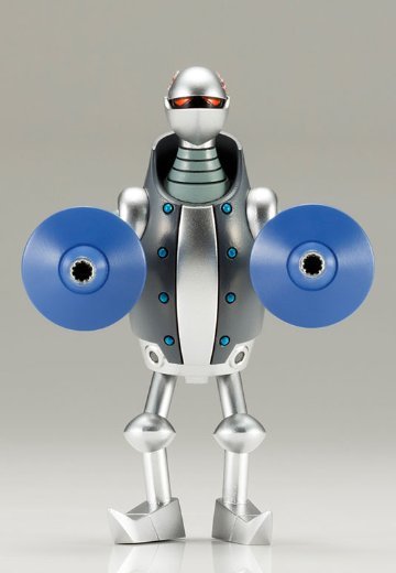 昭和模型少年クラブ 新造人间キャシャーン 大砲ロボット＆监视ロボット(上月ルナ ミニ手办付き) | Hpoi手办维基