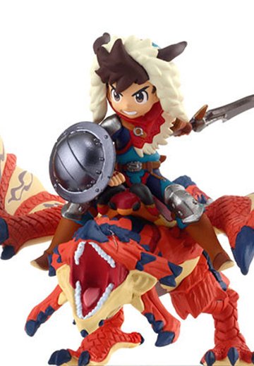 amiibo 怪物猎人物语 雄火龙&Rider 男孩子