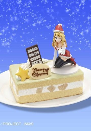 ケーキトッパー 偶像大师2 星井美希 Christmas ver.  | Hpoi手办维基