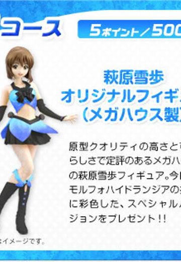 BrilliantStage 偶像大师2 萩原雪歩 Lawson Vital Sunflower ver.  | Hpoi手办维基