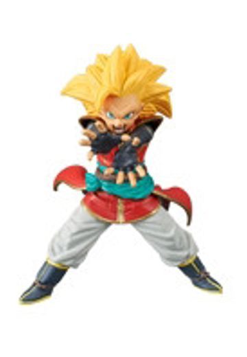 龙珠ヒーローズ カード付手办 vol.1 龙珠 ヒーローズ Hero-Avatar Super Saiyan 3  | Hpoi手办维基