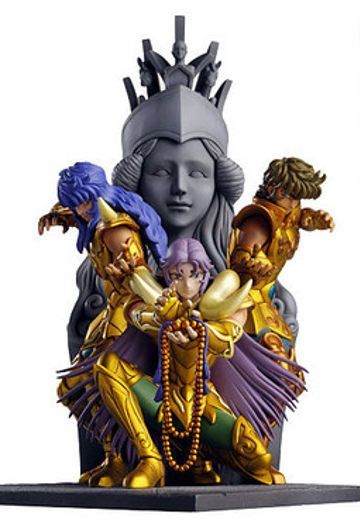 圣闘士星矢 牡羊座のムウ&狮子座のアイオリア&蝎座のミロ Athena Exclamation  | Hpoi手办维基