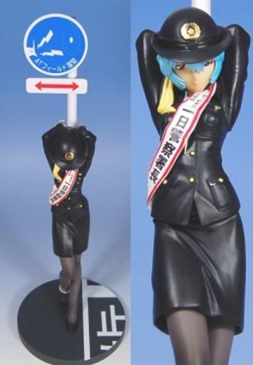 EVA 绫波丽 Tokyo-3 Police (Black) | Hpoi手办维基