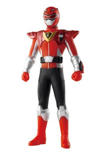 戦队ヒーロー系列 特命战队Go Busters Red Buster パワードカスタム  | Hpoi手办维基