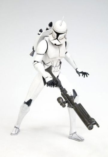 ARTFX+ 星球大战&星球大战/クローン・ウォーズ Clone Jet Trooper  | Hpoi手办维基
