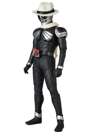 REAL ACTION HEROES No.708 假面骑士Ｗ（ダブル）&假面骑士×假面骑士欧斯＆ダブル ｆｅａｔ．スカル ＭＯＶＩＥ大戦ＣＯＲＥ 假面骑士スカル Ver.2.0  | Hpoi手办维基