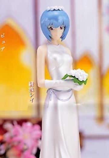 Extra Figure EVA 绫波丽 Wedding ver. (White ver.)  | Hpoi手办维基