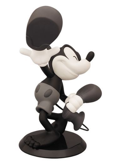 黑胶Doll Special No. 171 迪斯尼 ミッキーマウス Shoeless Black & White Ver.  | Hpoi手办维基