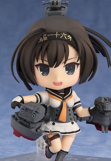 粘土人 #655 舰队Collection -舰娘- 秋月&长10cm砲 | Hpoi手办维基