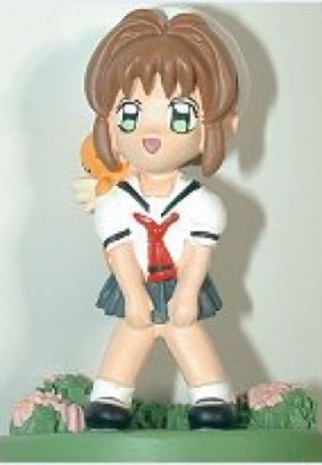 魔卡少女樱 ケロちゃん&木之本 桜 Summer School Uniform Ver.  | Hpoi手办维基