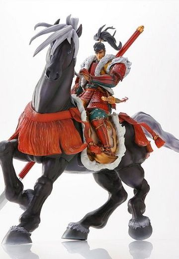 High Standard Statue 花の庆次 -云のかなたに- 前田 庆次&松风 | Hpoi手办维基