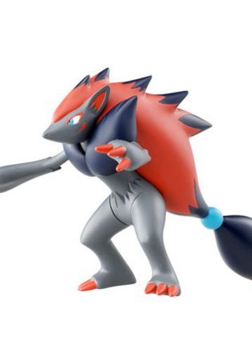 口袋妖怪软质手办 剧场版 口袋妖怪 ダイヤモンド&パール 幻影の覇者 索罗亚克 索罗亚克  | Hpoi手办维基