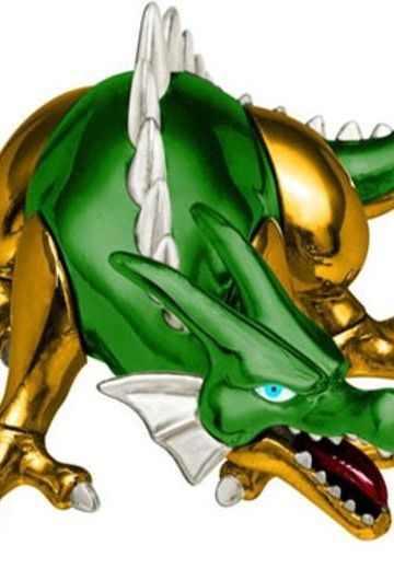 メタリック怪兽画廊 勇者斗恶龙 グリーン龙  | Hpoi手办维基