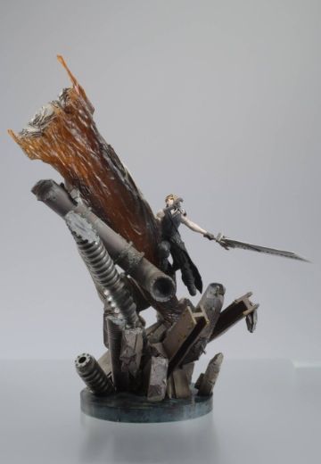 SCULPTURE ARTS 最终幻想VII アドベントチルドレン 克劳德・史特莱夫  | Hpoi手办维基