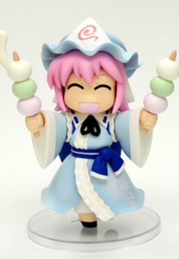 东方ソフビ 东方Project 西行寺幽々子 Kuidaore Yuyuko  | Hpoi手办维基