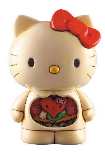 黑胶Doll 158 HelloKitty HelloKitty Anatomy Ver. (Vintage)  | Hpoi手办维基