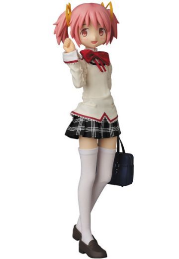 REAL ACTION HEROES MGM 剧场版 魔法少女小圆 叛逆的物语 鹿目圆香 制服 Ver.1.5