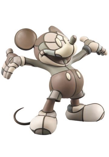 黑胶Doll 99 迪斯尼 ミッキーマウス David Flores Gray Ver.  | Hpoi手办维基